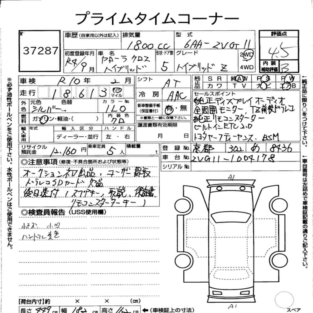 Toyota Corolla Cross (Hybrid) 2021