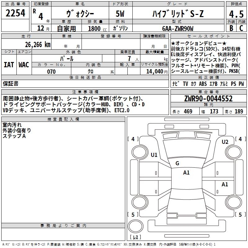 Toyota Voxy (Hybrid) 2022